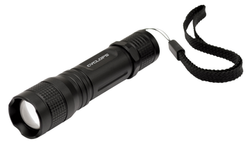 Cyclops TF-150 Tactical 150 Lumen CREE XTE LED Black Anodized Flashlight