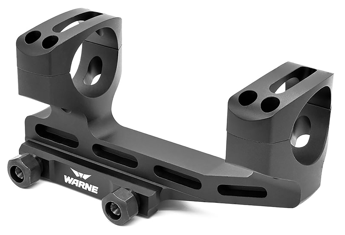 Warne X-SKEL SHXSKEL30TW 30mm Scope Mount/Ring Combo 1.9" Super High Black Anodized