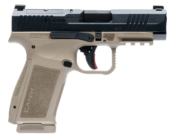 Canik Mete MC9LS 9mm Luger 3.64" 17+1 Semi-Auto Pistol - FDE/Black