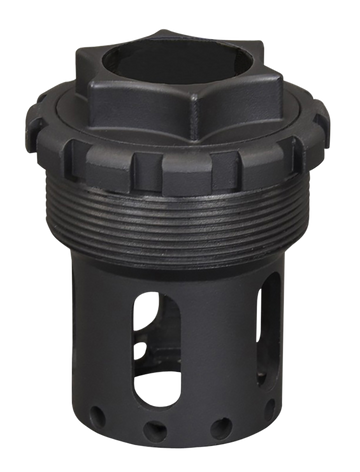 Yankee Hill YHM-2055 Nelson 1-3/8x24 HUB Booster Adapter - Matte Black