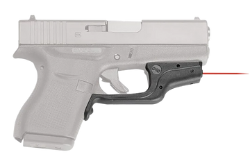 Crimson Trace LG-443 Laserguard Red Laser Sight for Glock 42/43/43X/48 - Black Polymer