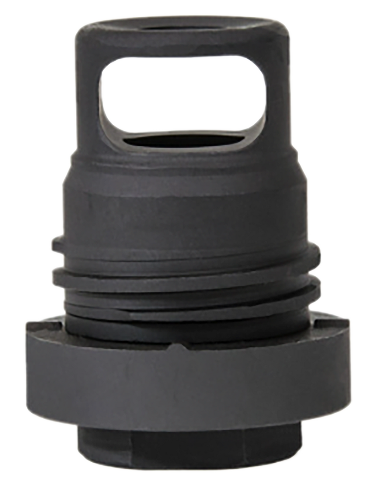 Yankee Hill Mini Phantom 30 Cal 5/8x24 Q.D. Muzzle Brake - Black Melonite Steel 1.60"