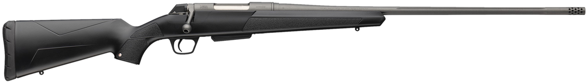 Winchester Guns XPR Extreme 7mm Rem Mag 3+1 Bolt Action Rifle - Tungsten Cerakote Fluted Threaded Barrel