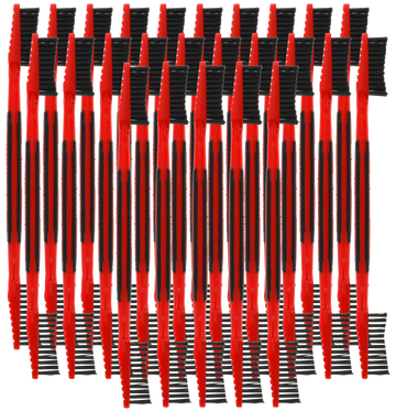 Birchwood Casey NYLBRSH2 Nylon Cleaning Brush Double Ended 25 Pack