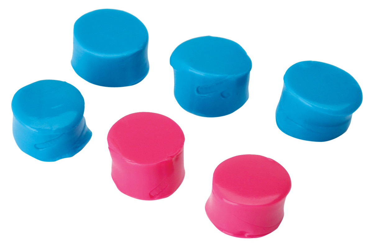 Walkers Game Ear Silicone Putty 32 dB In The Ear Pink/Teal Adult 3 Pack