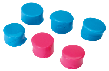 Walkers Game Ear Silicone Putty 32 dB In The Ear Pink/Teal Adult 3 Pack