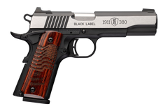 Browning 1911-380 Black Label Medallion Pro 250 Full Size 380 ACP 4.25" 10+1 Semi-Auto Pistol
