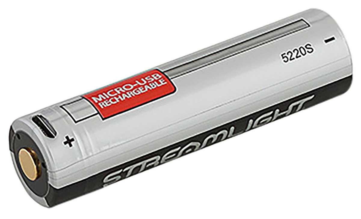 Streamlight 22101 SL-B26 3.7V 2600 mAh Lithium Ion Rechargeable Battery Pack - Silver/Black
