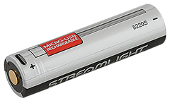 Streamlight 22101 SL-B26 3.7V 2600 mAh Lithium Ion Rechargeable Battery Pack - Silver/Black