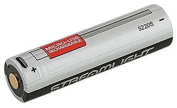 Streamlight 22101 SL-B26 3.7V 2600 mAh Lithium Ion Rechargeable Battery Pack - Silver/Black