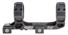 Geissele Automatics AR15 Super Precision 34mm Standard Scope Mount/Ring Combo - Black Anodized