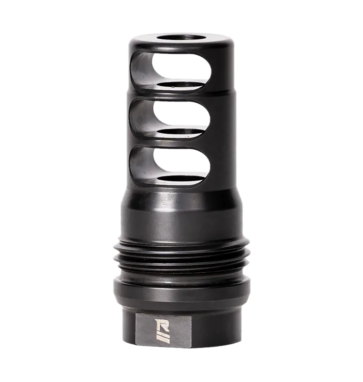 Rugged Suppressor MB011 3-Port Brake 5.56x45mm NATO 1/2x28 Black - 2.16" OAL for Radiant762, Surge762, Razor762 & Micro30 Suppressors