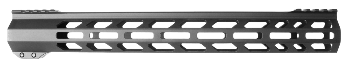TacFire A.C.E. 15" M-LOK Free Float Handguard - AR-15 - Black Hardcoat Anodized Aluminum