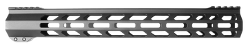 TacFire A.C.E. 15" M-LOK Free Float Handguard - AR-15 - Black Hardcoat Anodized Aluminum