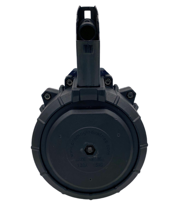 ProMag MKAA4 12 Gauge 15-Rd Drum Magazine for Akdal MKA 1923 - Black Polymer
