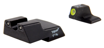 Trijicon HD Night Sights Green Tritium Yellow Outline Front / Black Outline Rear - H&K .45C / .45C Tactical / P30 / P30L