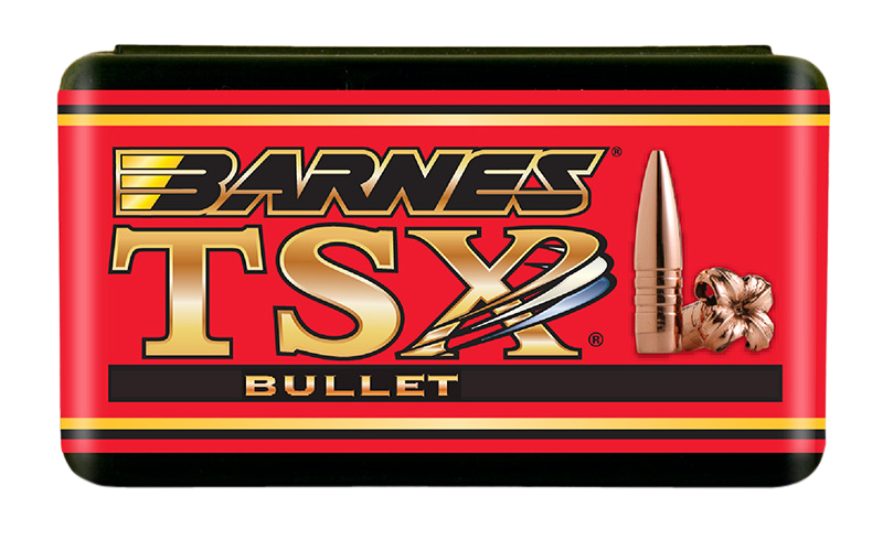 Barnes Bullets TSX 25 Cal .257 115gr Flat Base Reloading Bullets - 50/Box