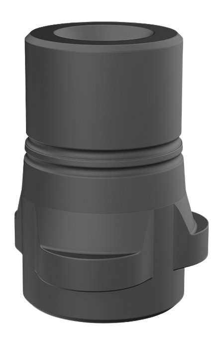 Breek Arms VOID Mount .223/5.56 NATO 1/2x28 Muzzle Brake - Black