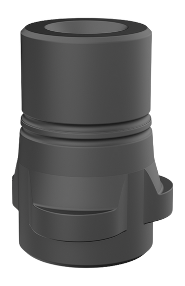 Breek Arms VOID Mount .223/5.56 NATO 1/2x28 Muzzle Brake - Black
