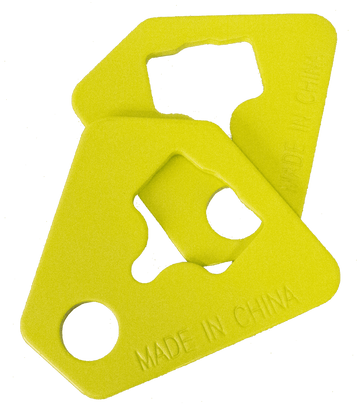 SME TPMTH T-Post Target Hanger Yellow Steel 1 Pair