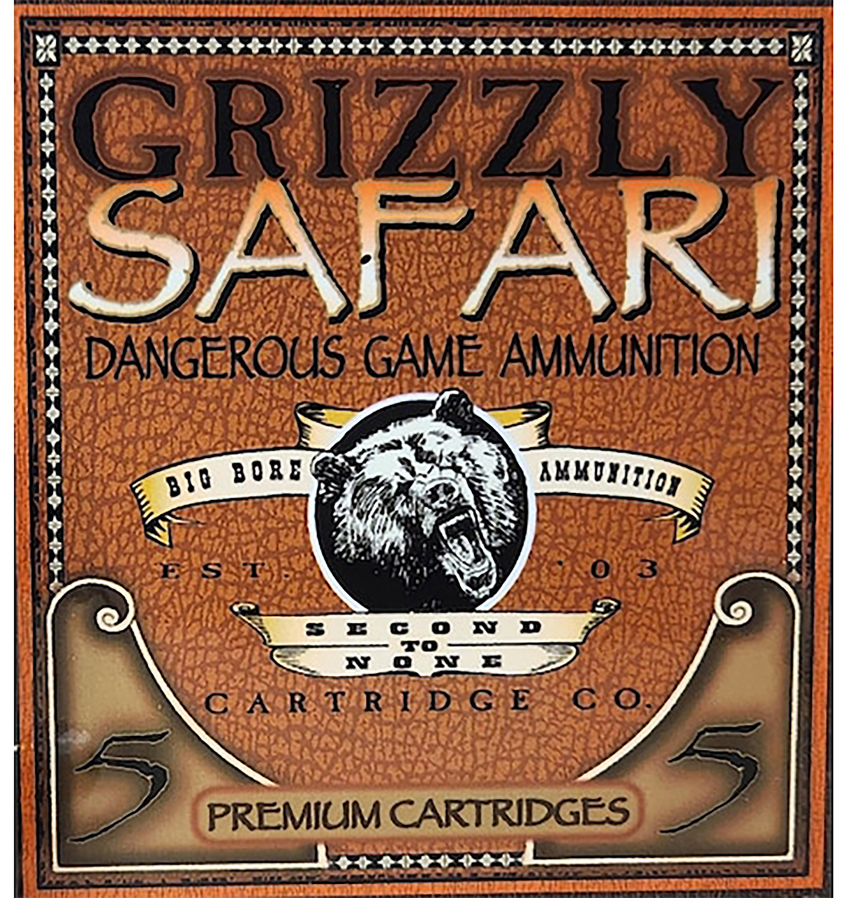 Grizzly Ammo GC47NE2 470 Nitro Express 500gr Solid Brass - Box or Case