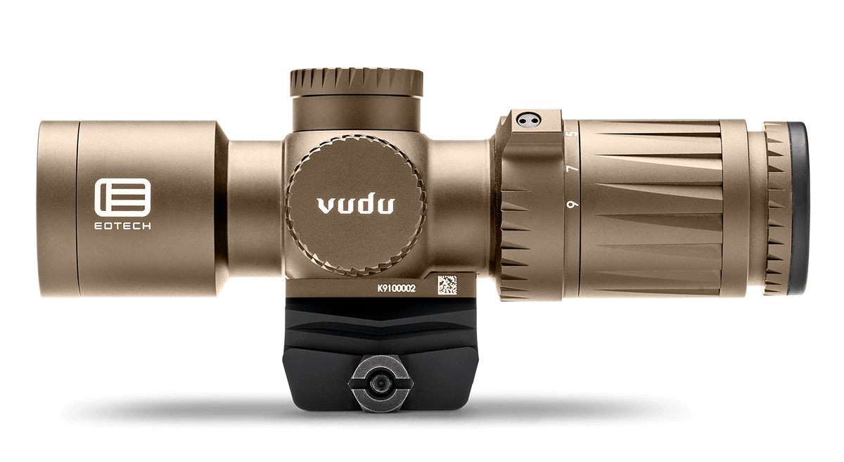 EOTech Vudu 3-9x32mm SFP Illuminated MR5 MRAD Rifle Scope - Tan