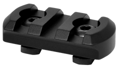 Warne 6201M M-LOK 3 Slot Rail Black Anodized Aluminum