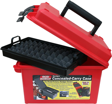 MTM Case-Gard HCC30 Handgun Conceal Carry Case 13.5" Red