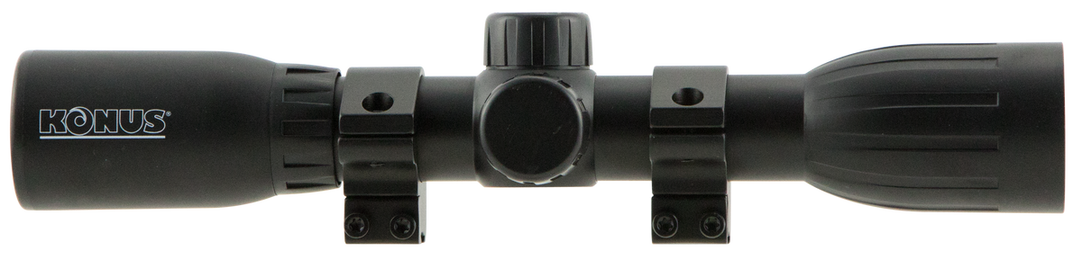 Konus KonusFire 4x32mm 1" Tube 30/30 Reticle Riflescope - Matte Black