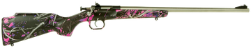 Crickett KSA2167 Youth 22 LR 16.12" 1-Rd Bolt Action Rifle - Muddy Girl Synthetic Stock