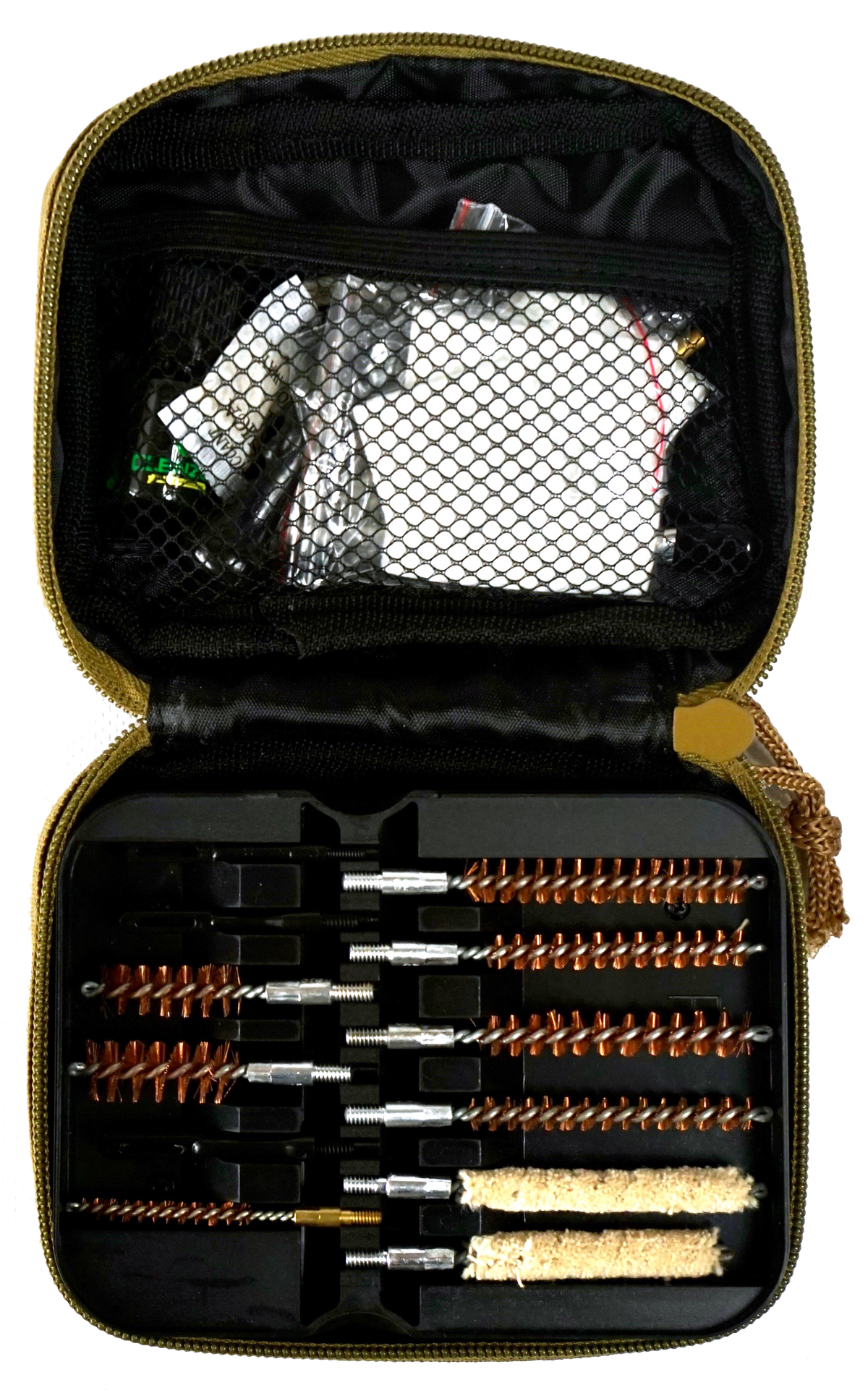 Clenzoil 2830 Field & Range Multi-Caliber Rifle Cleaning Kit 21-Piece Tan
