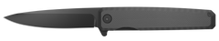 Outdoor Edge Peleus 3.10" Folding Clip Point Plain 8Cr13MoV Black Oxide G10 Handle Knife