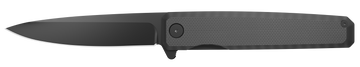 Outdoor Edge Peleus 3.10" Folding Clip Point Plain 8Cr13MoV Black Oxide G10 Handle Knife