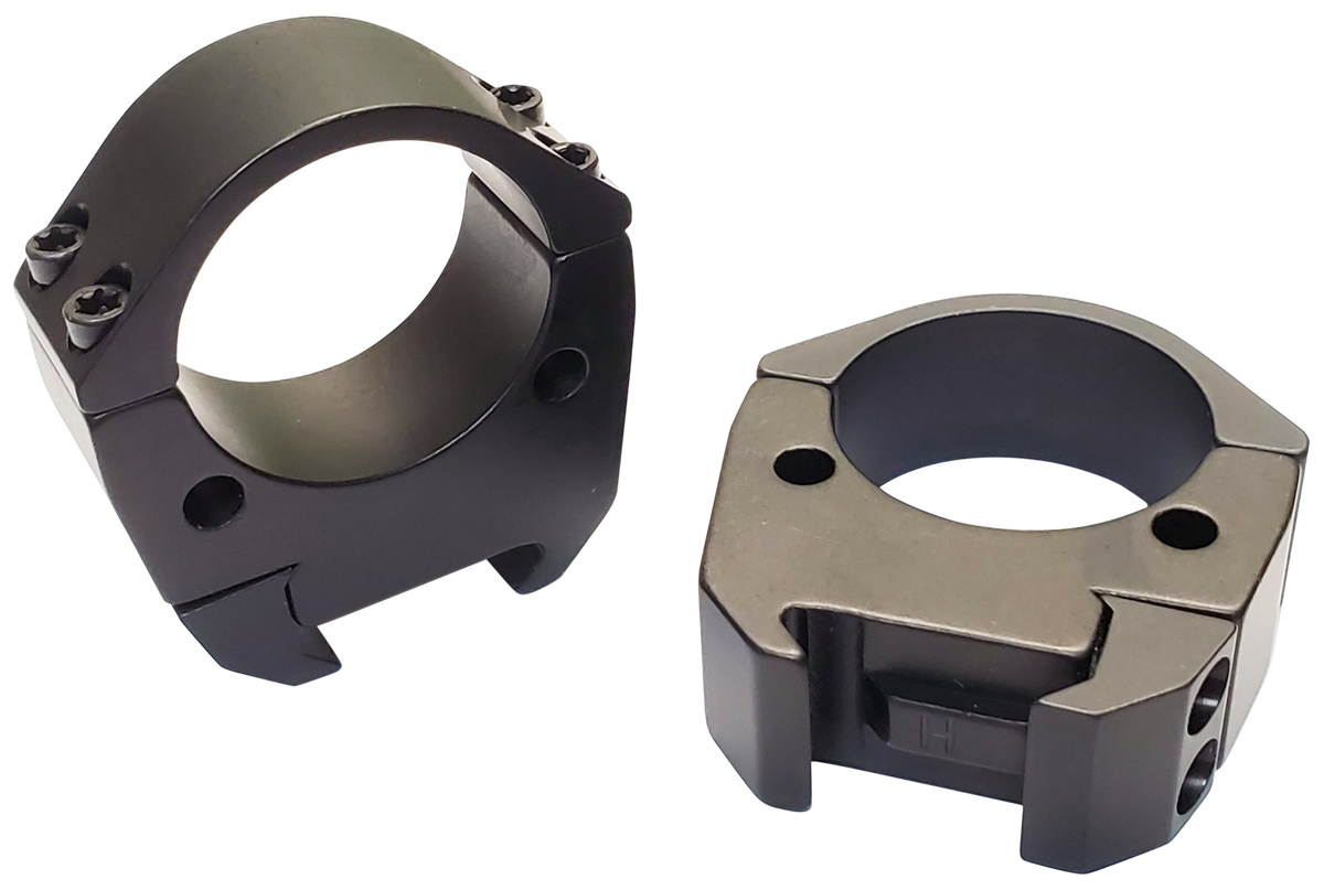 Talley TMS35H Modern Sporting 35mm High Scope Rings 1.189" Black Anodized - 0 MOA