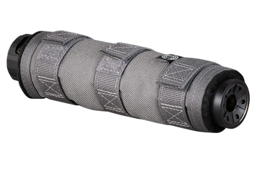 SilencerCo AC1982 High Temp Suppressor Cover 7.5" Gray Nylon