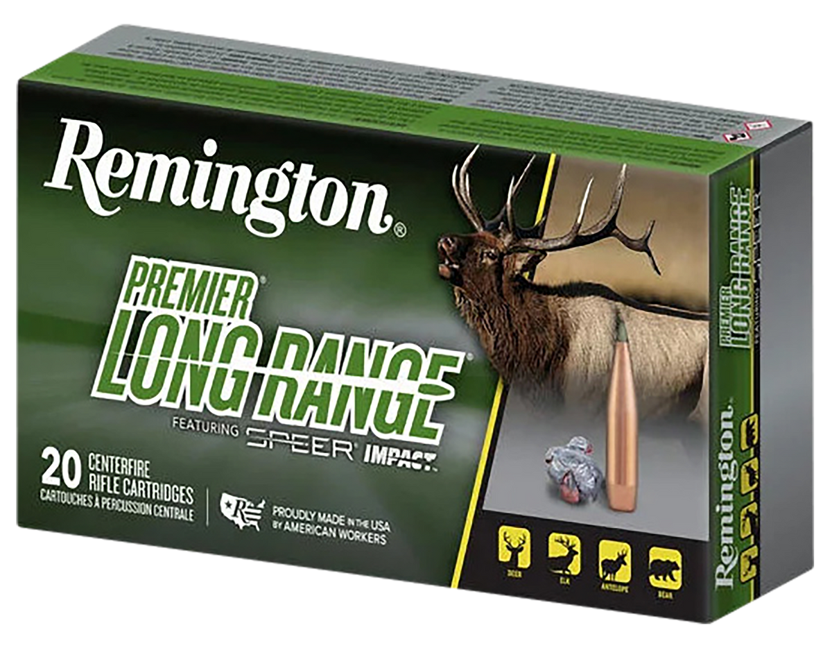 Remington Ammunition Premier Long Range 300 Win Mag 190gr Speer Impact 20 Rd - Box or Case