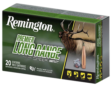 Remington Ammunition Premier Long Range 300 Win Mag 190gr Speer Impact 20 Rd - Box or Case