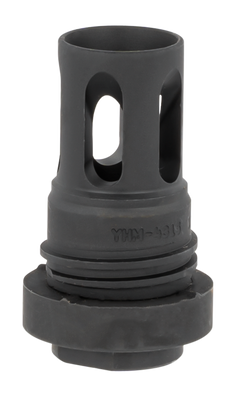 Yankee Hill Mini QD Flash Hider 5.56x45mm NATO 1/2x36 Black Phosphate Steel