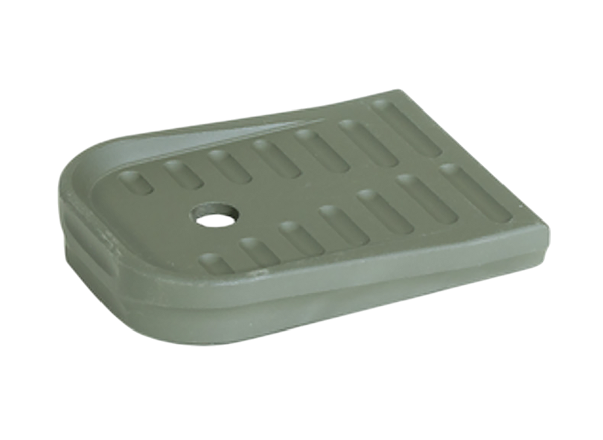 Timber Creek Outdoors Glock 43X Magazine Floor Plate - OD Green Aluminum