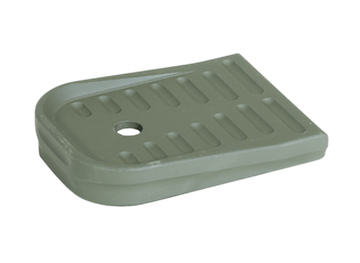 Timber Creek Outdoors Glock 43X Magazine Floor Plate - OD Green Aluminum
