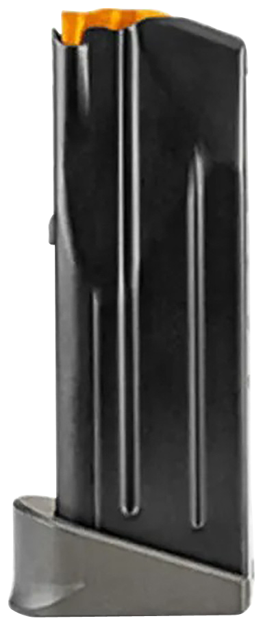 FN 509 12rd Extended Floorplate 9mm Luger Pistol Magazine - Gray Aluminum Base Pad