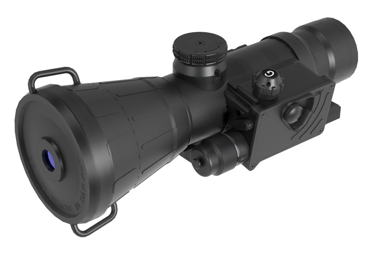 AGM Global Vision Comanche-40ER 3AW1 Gen 3 Level 1 White Phosphor Night Vision Clip-On 1x