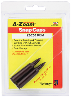 A-Zoom 12254 Rifle Snap Cap 22-250 Rem 2-Pack