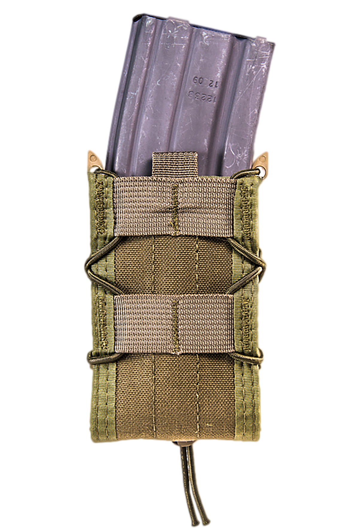 High Speed Gear 11TA00OD TACO OD Green Nylon MOLLE Rifle Mag Pouch