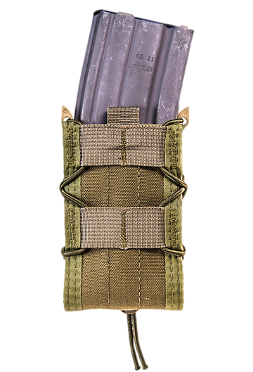 High Speed Gear 11TA00OD TACO OD Green Nylon MOLLE Rifle Mag Pouch