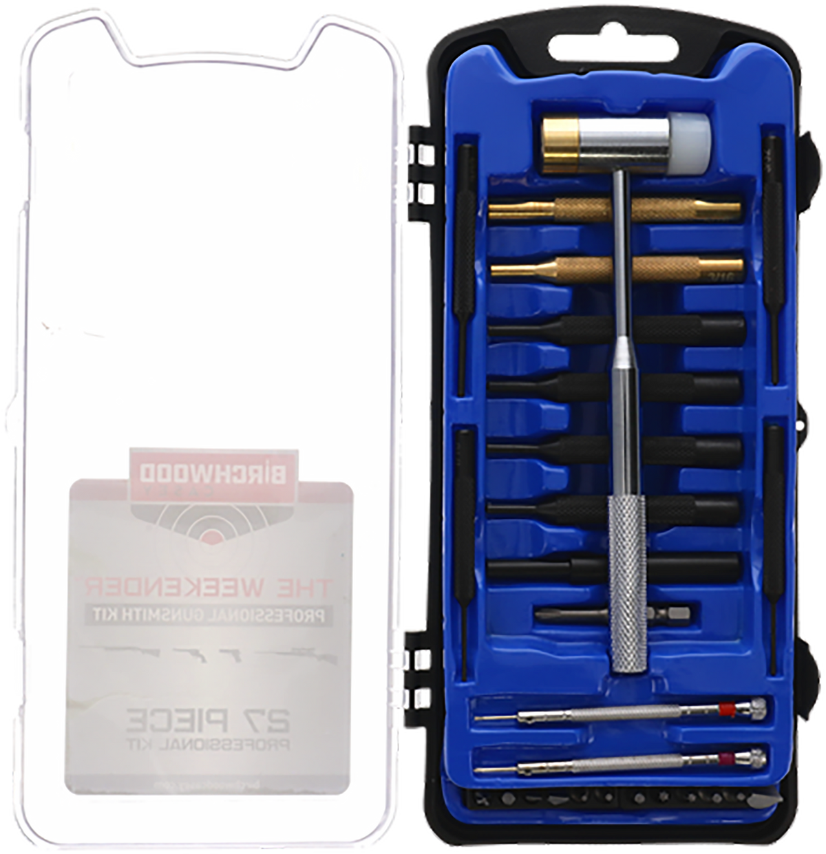 Birchwood Casey Weekender Professional Gunsmith Kit 27-Piece Blue 42021