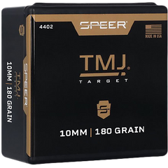 Speer Ammo 4402 TMJ 40 Cal .400 180gr Total Metal Jacket Reloading Bullets - 100/Box
