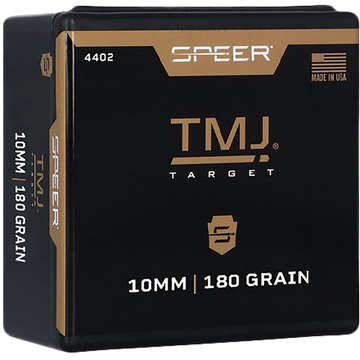 Speer Ammo 4402 TMJ 40 Cal .400 180gr Total Metal Jacket Reloading Bullets - 100/Box