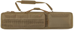 Tac Six Unit 55" 2-Rifle Tactical Case Coyote 600D Polyester