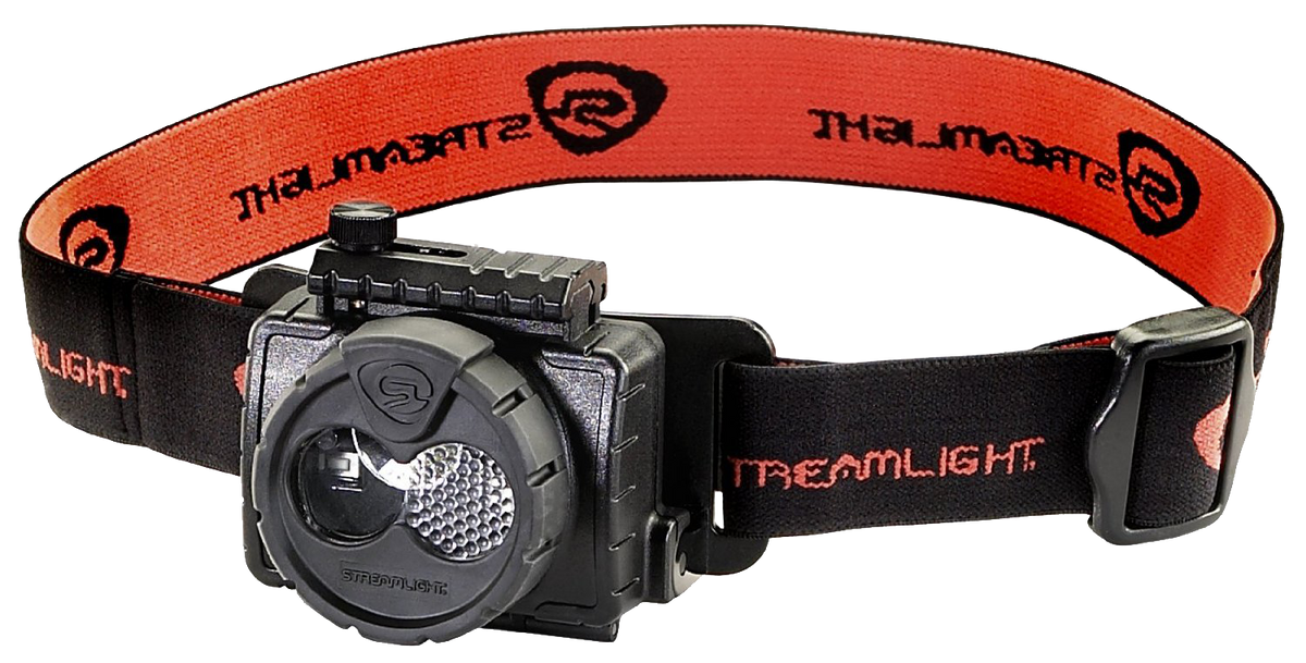 Streamlight 61603 Double Clutch USB Headlamp 30/125 Lumens White LED Black Polycarbonate